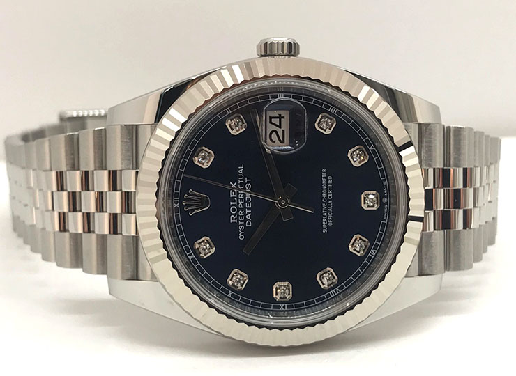 保証書付】ロレックス デイトジャスト 41 126334G WG/SS ランダム番  