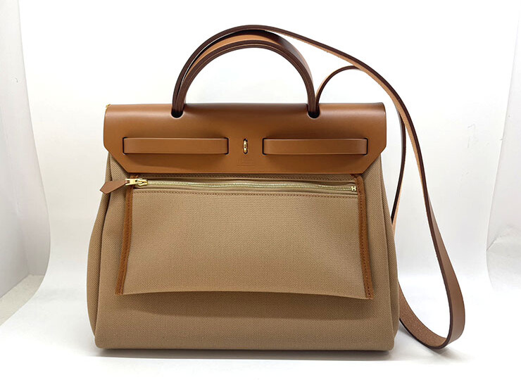 エルメス エールバッグ・ジップ31 ルトゥルネ トワルミリタリー  